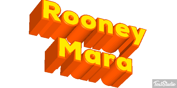Rooney Mara Text effect