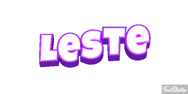 Leste Efeito do texto