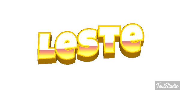 Leste Efeito do texto
