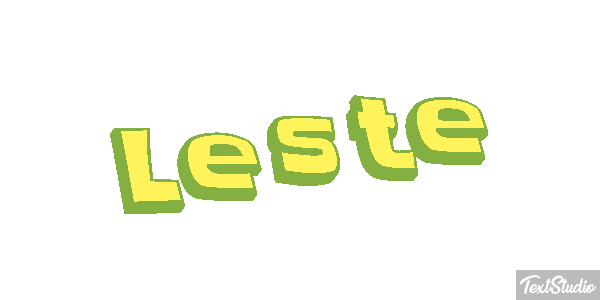 Leste Efeito do texto
