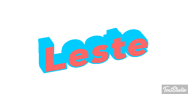 Leste Efeito do texto