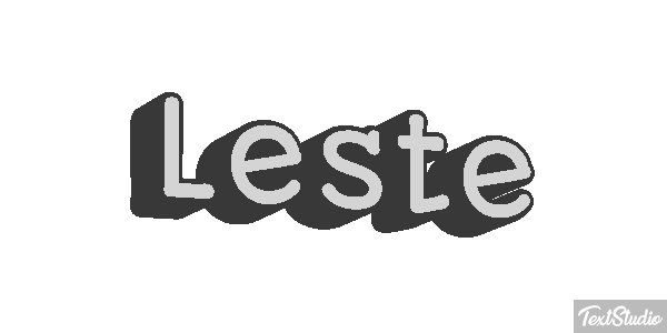 Leste Efeito do texto