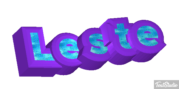 Leste Efeito do texto