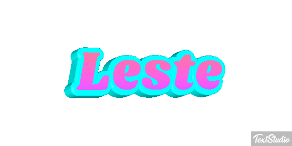 Leste Efeito do texto