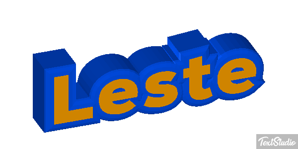Leste Efeito do texto