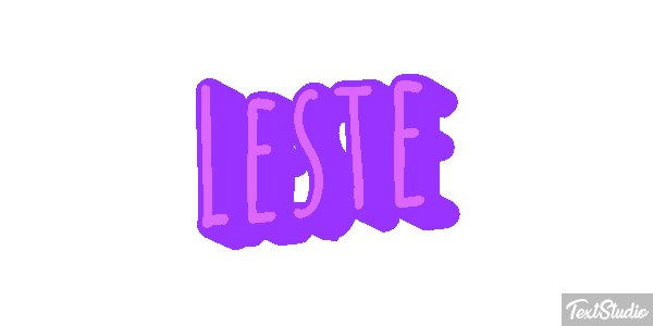 Leste Efeito do texto