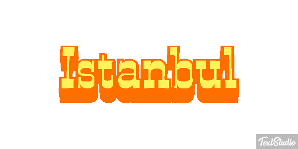 Istanbul Effetto testo