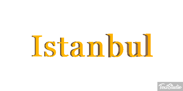 Istanbul Effetto testo