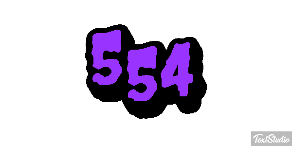 554 Efekt tekstowy