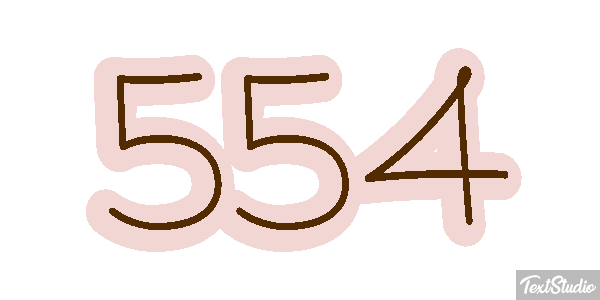 554 Efekt tekstowy