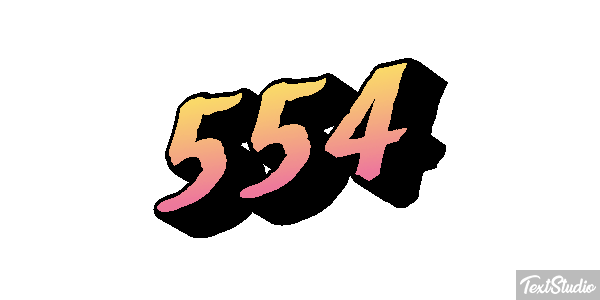 554 Efekt tekstowy