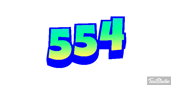 554 Efekt tekstowy