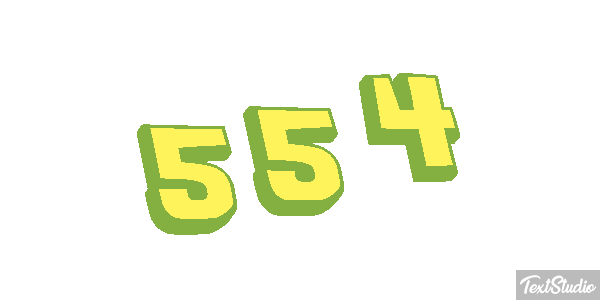 554 Efekt tekstowy