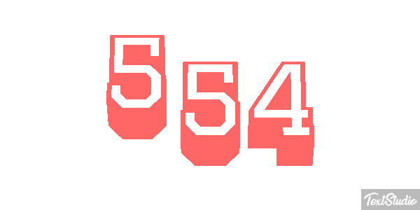 554 Efekt tekstowy