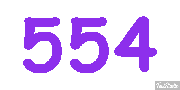 554 Efekt tekstowy