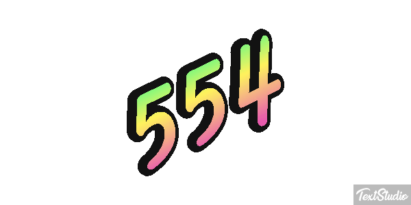 554 Efekt tekstowy