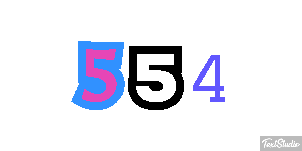 554 Efekt tekstowy