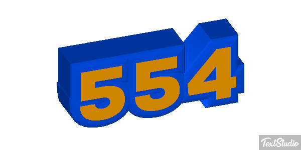 554 Efekt tekstowy