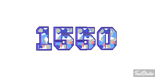 1550 Texteffekt