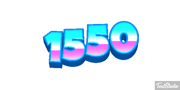 1550 Texteffekt