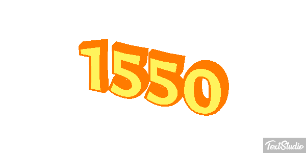 1550 Texteffekt