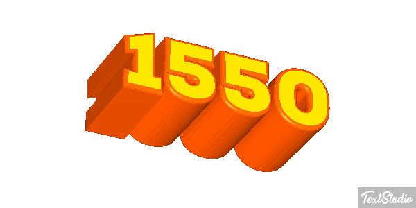 1550 Texteffekt