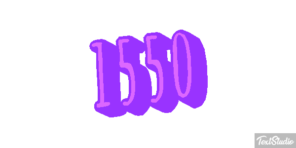 1550 Texteffekt