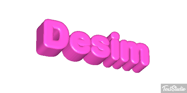 Desim Effetto testo