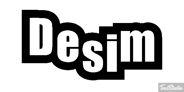 Desim Effetto testo
