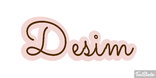 Desim Effetto testo