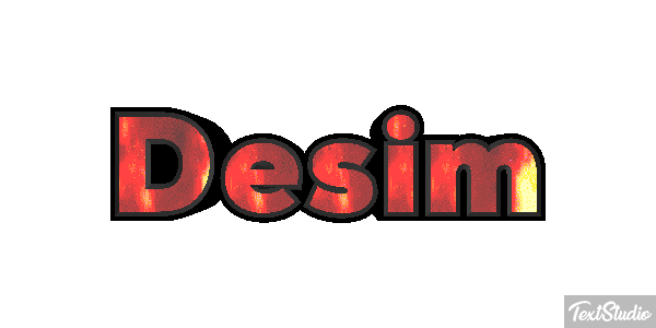 Desim Effetto testo