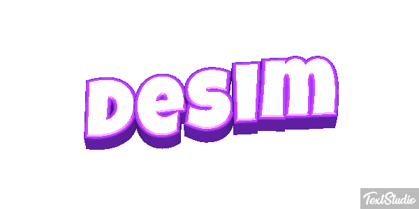 Desim Effetto testo