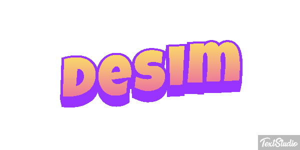 Desim Effetto testo