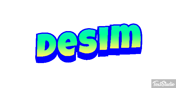 Desim Effetto testo