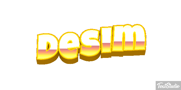 Desim Effetto testo