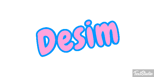 Desim Effetto testo