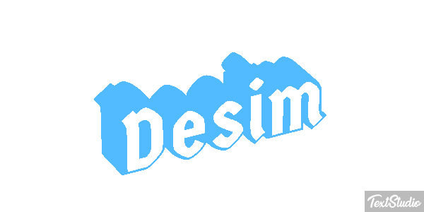 Desim Effetto testo