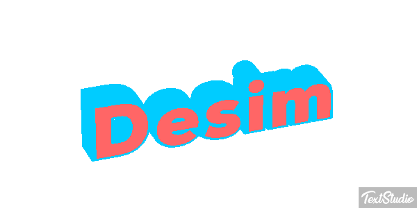 Desim Effetto testo
