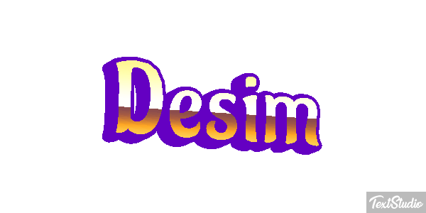 Desim Effetto testo