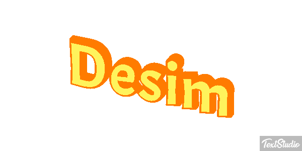 Desim Effetto testo