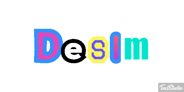 Desim Effetto testo