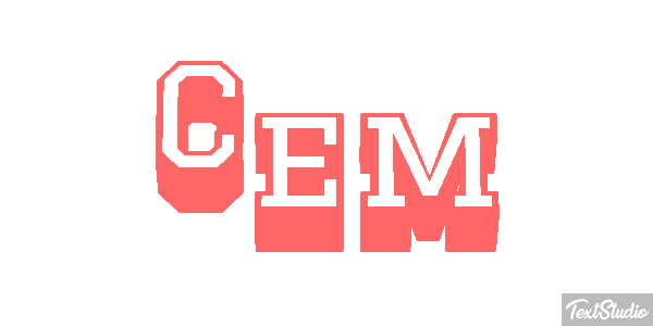 Cem Text effect