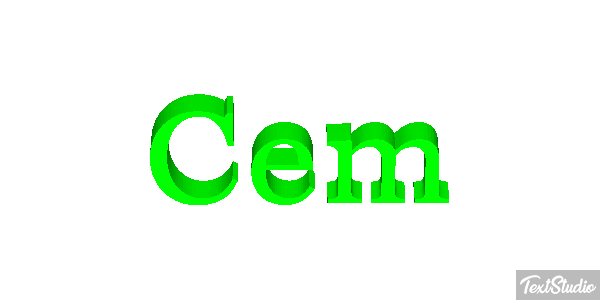 Cem Text effect