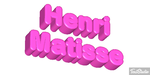 Henri Matisse Efeito do texto