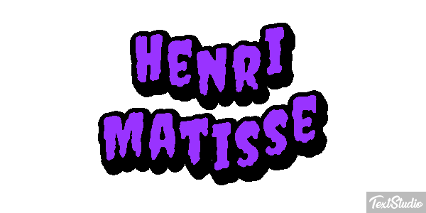 Henri Matisse Efeito do texto