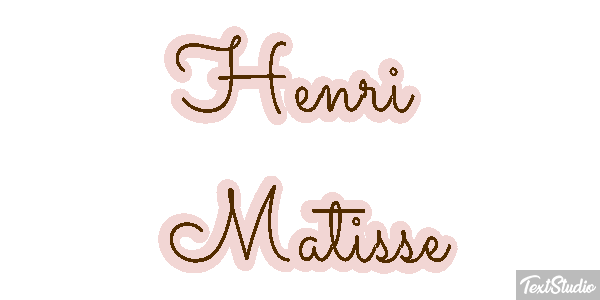 Henri Matisse Efeito do texto