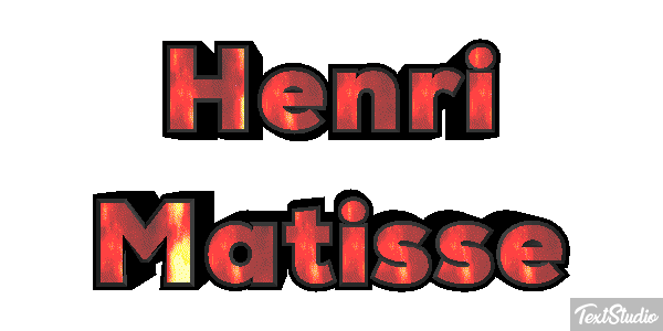 Henri Matisse Efeito do texto