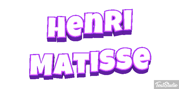 Henri Matisse Efeito do texto