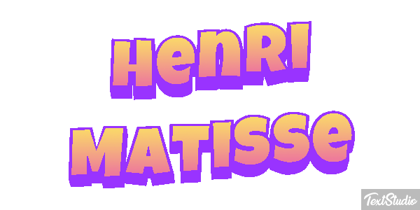 Henri Matisse Efeito do texto