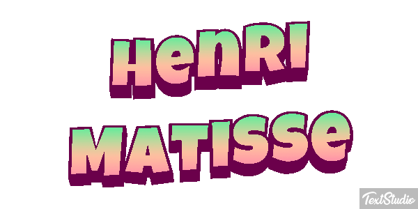 Henri Matisse Efeito do texto